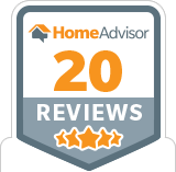 20 Year Home Advisor Approved Badge