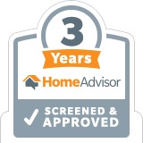 3 Year Home Advisor Approved Badge