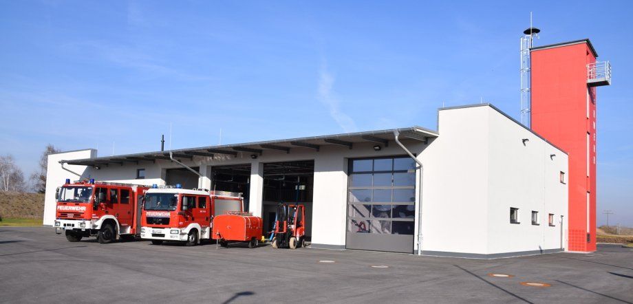 Neubau eines Feuerwehrgebäudes der Freiwilligen Feuerwehr 1