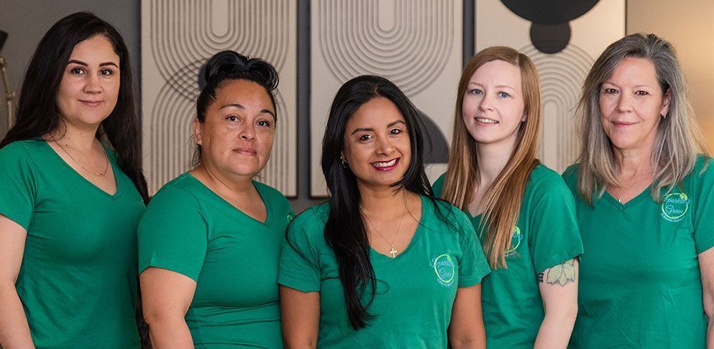 Sparkling Green Cleaning Services team