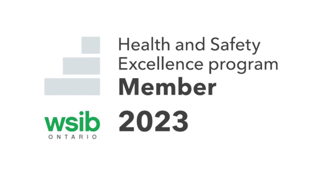 WSIB Health and Safety Excellence Program Member 2023