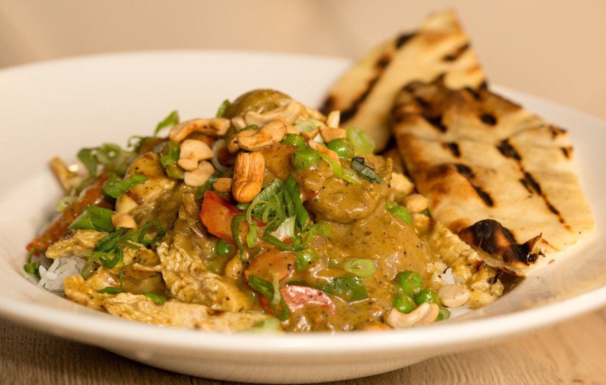 cashew chicken curry  from Social Eatery Winston Churchill in Mississauga