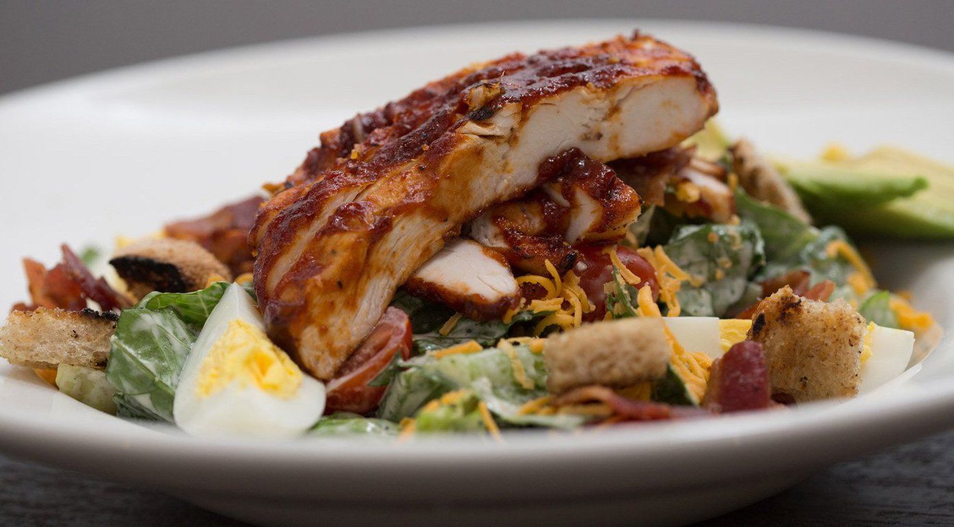 cobb salad  from Social Eatery Winston Churchill in Mississauga