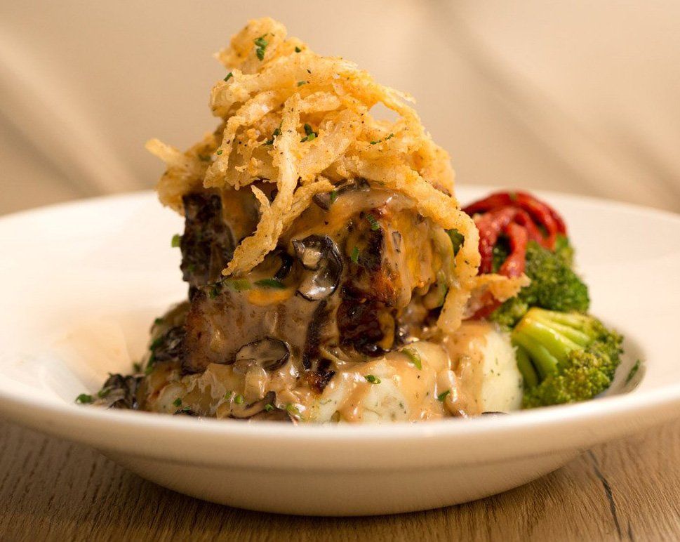 meat loaf  from Social Eatery Winston Churchill in Mississauga