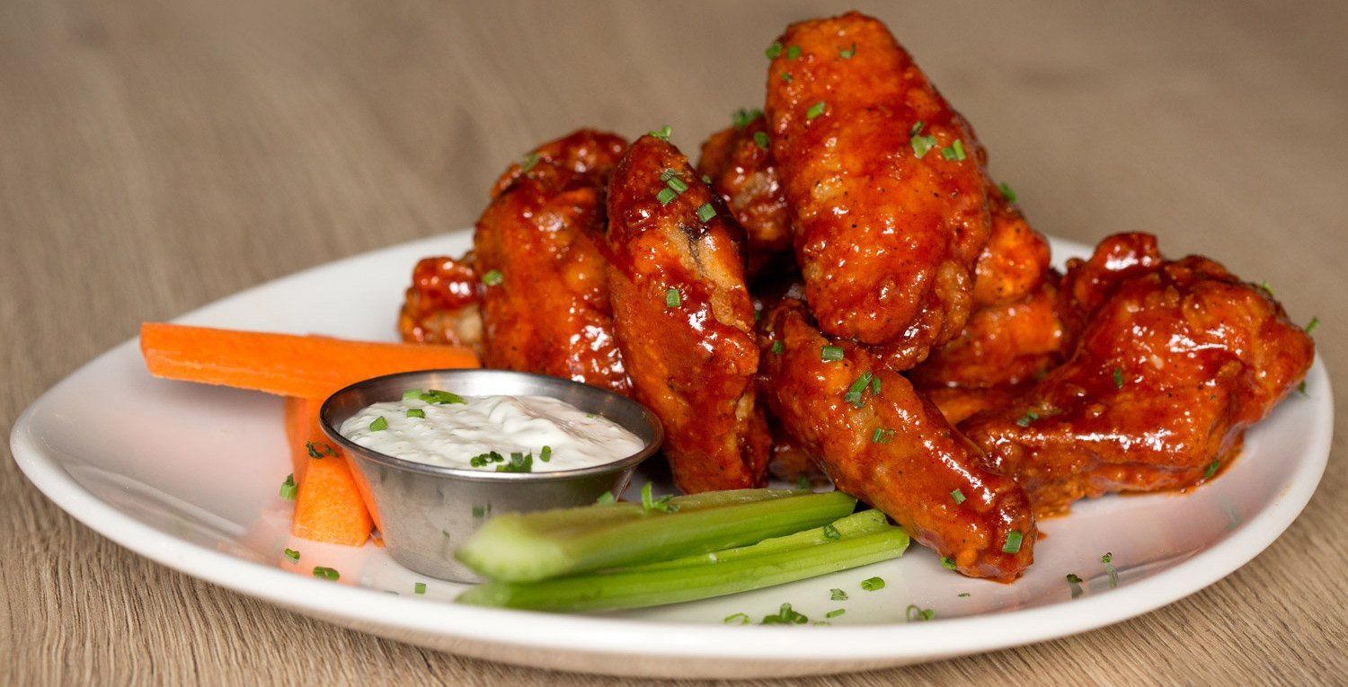 BBQ Chicken Wings from Social Eatery Winston Churchill in Mississauga