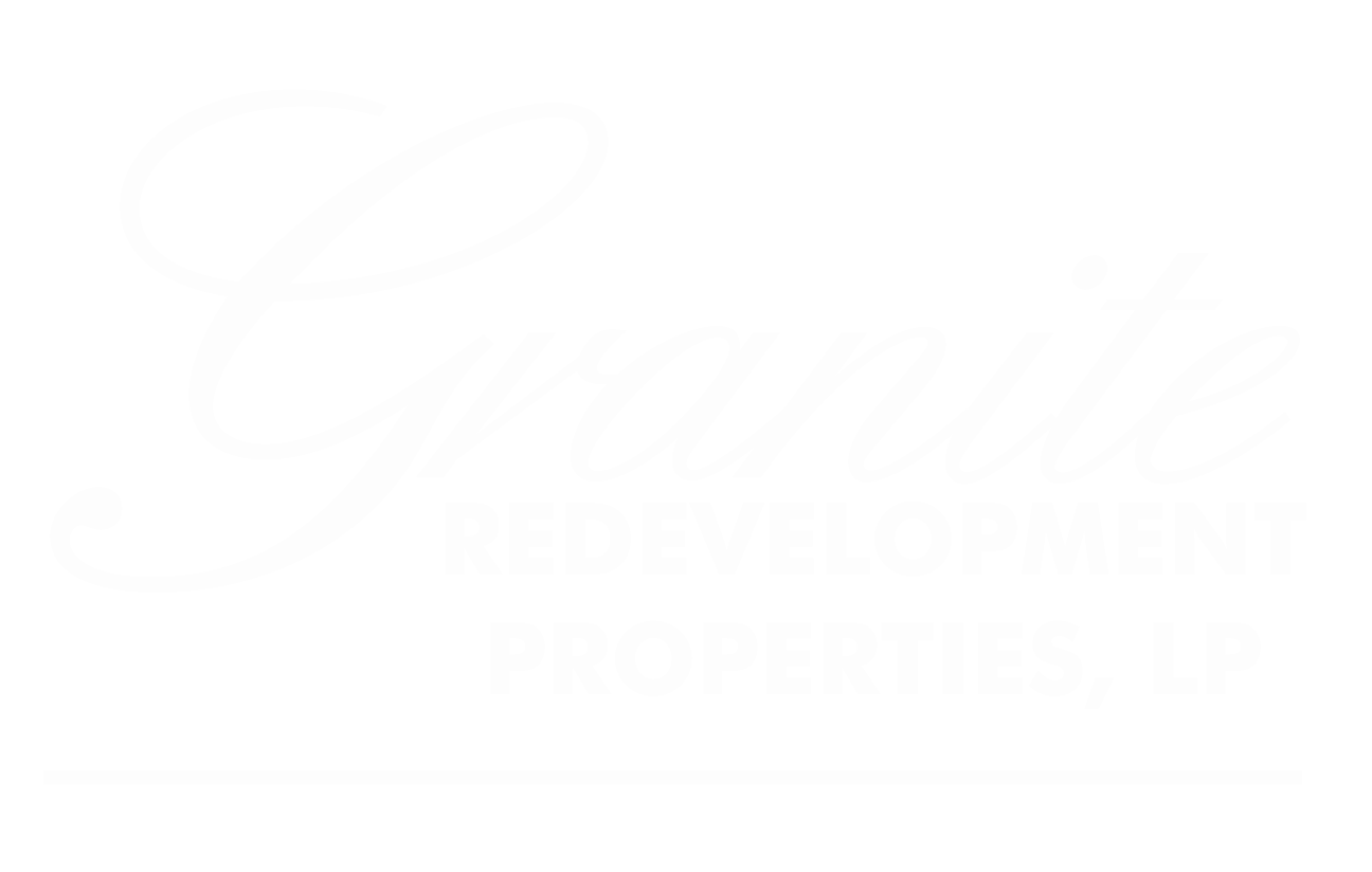 Granite Redevelopment Properties Company Logo - Select to go to Home Page