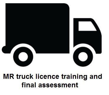 MR truck licence training and assessment
