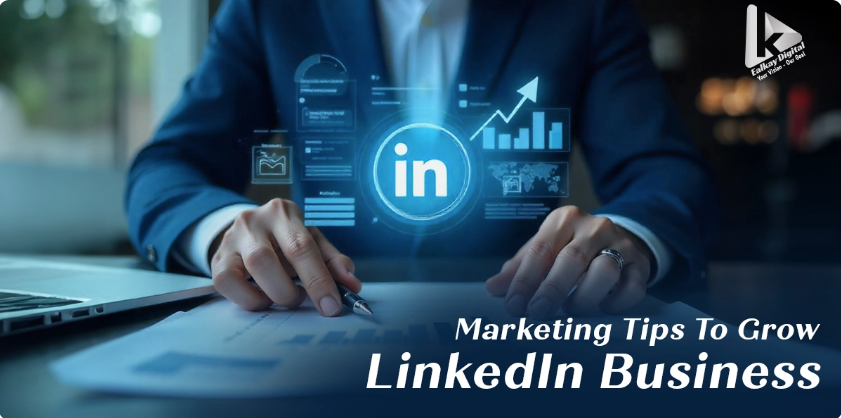 Linkedin Business Marketing Tips ad