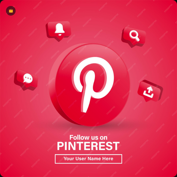 follow us on Pinterest ad 