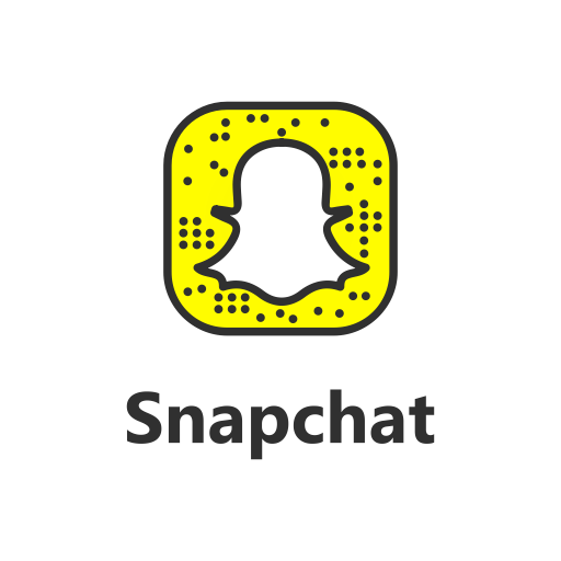 Snapchat cartoon logo