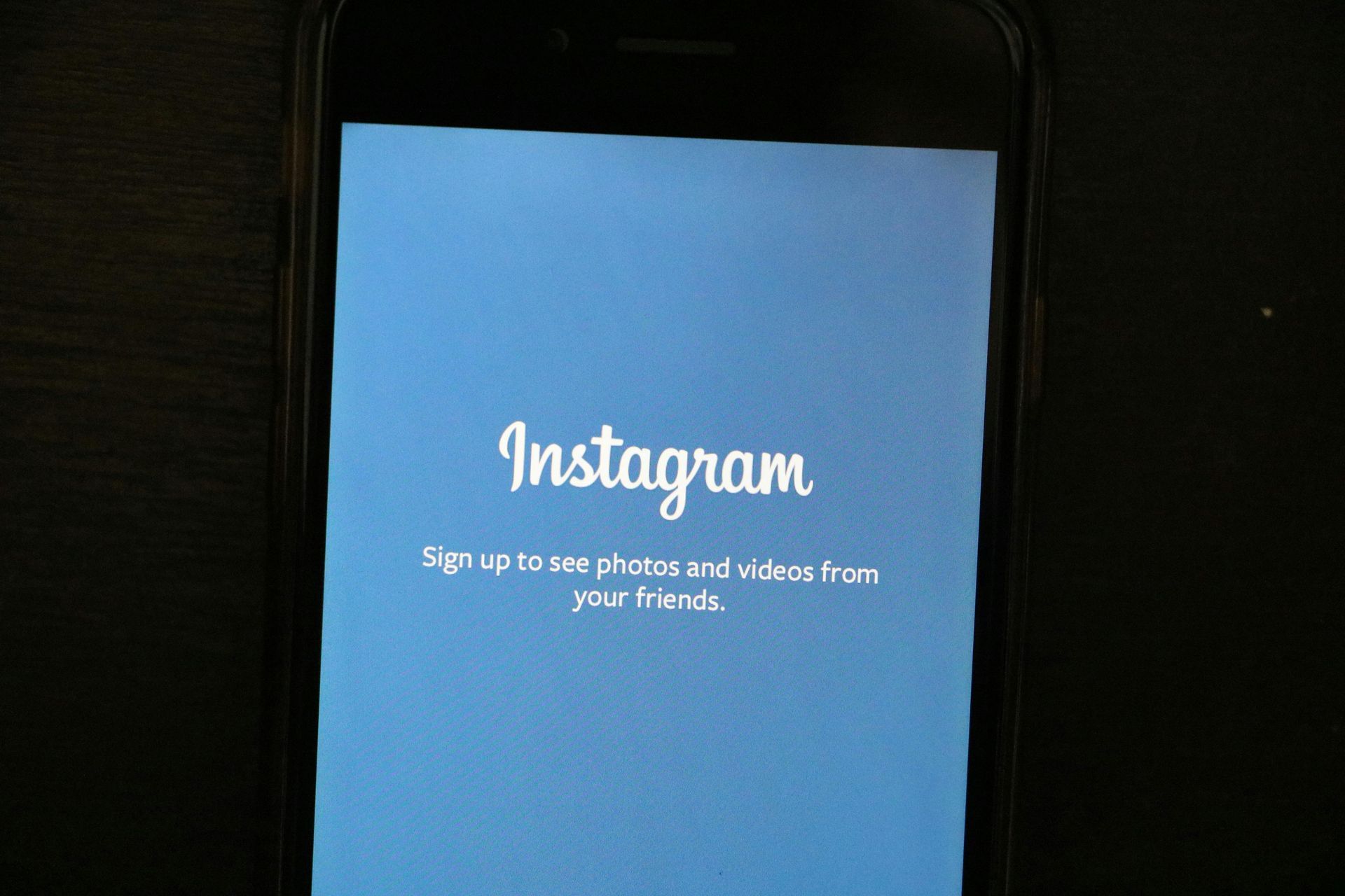A phone with the instagram app open on the screen