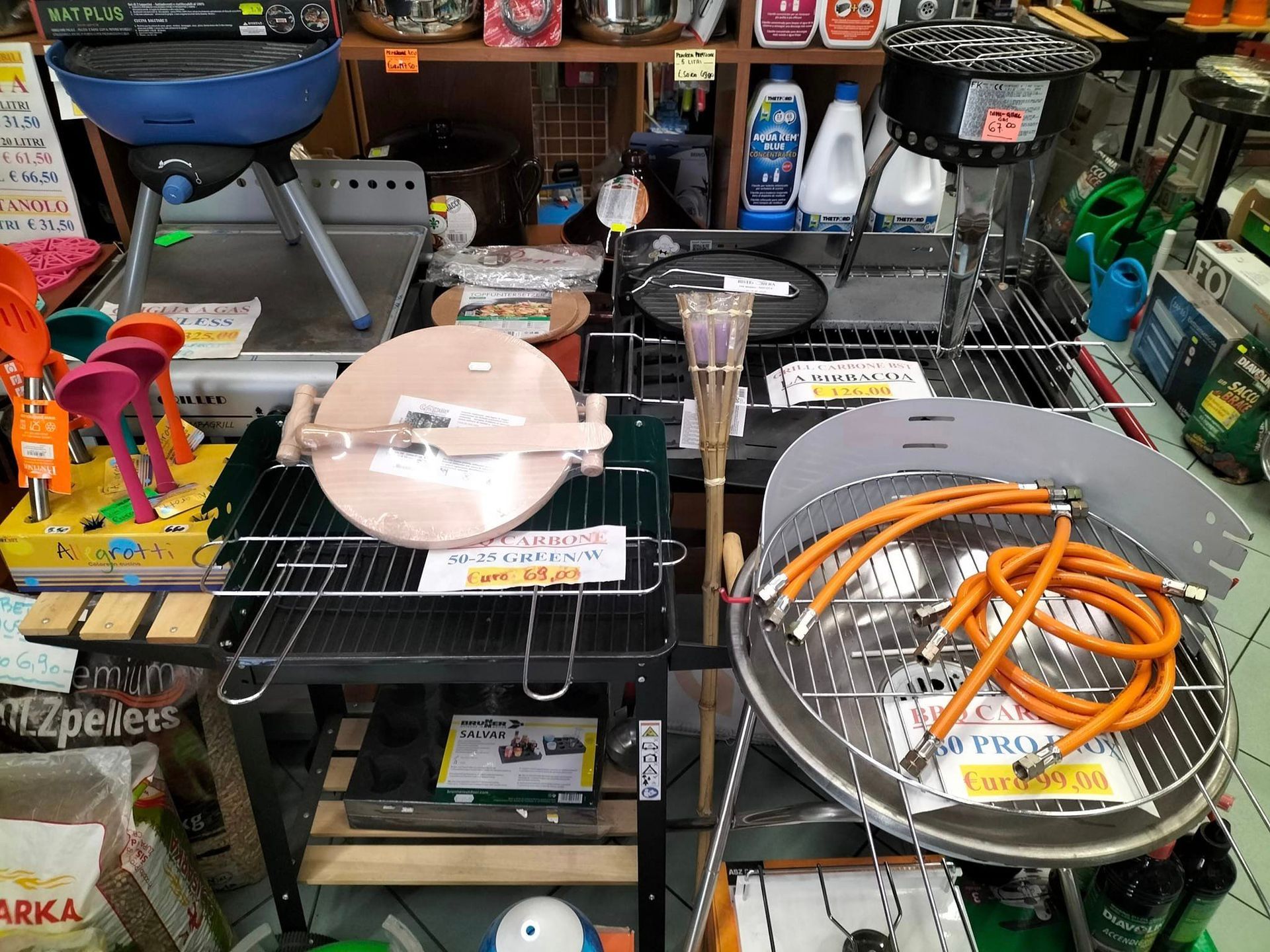 articoli da campeggio