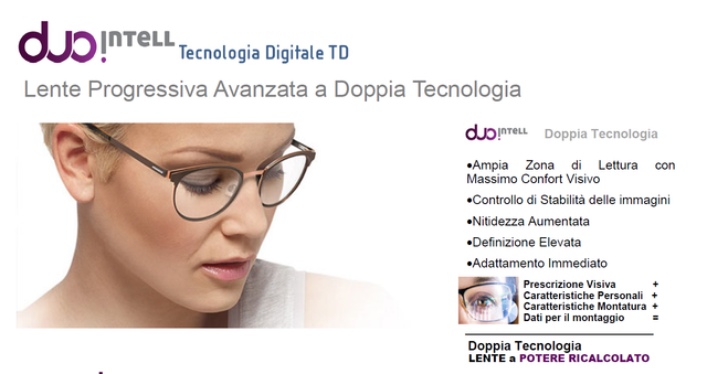 Linea lenti progressive Air - Varese - LOV Oftalmica