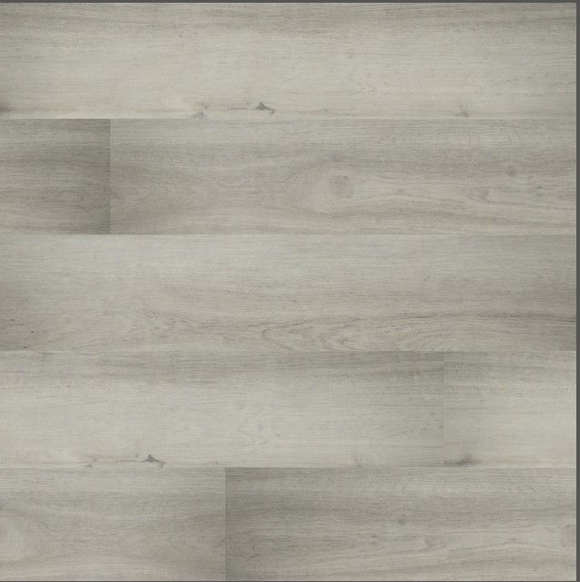 A close up of a gray wooden floor.