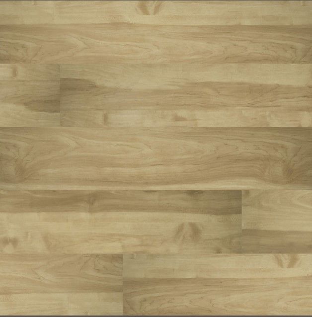 A close up of a light brown wooden floor