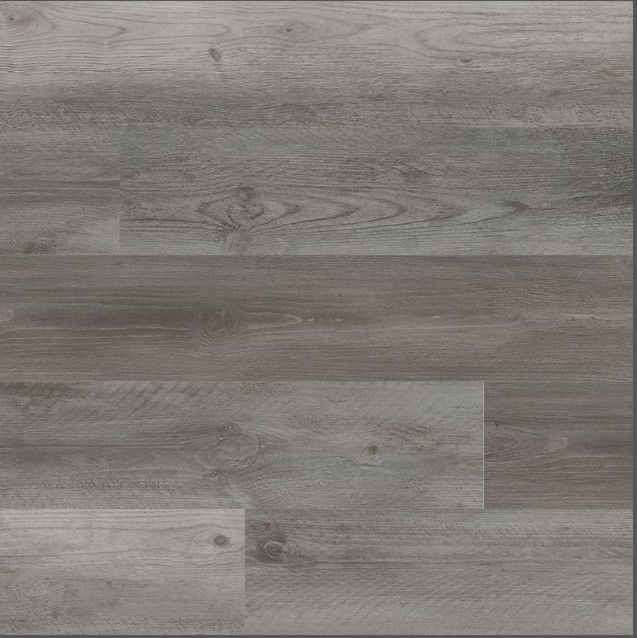 A close up of a gray wooden floor.