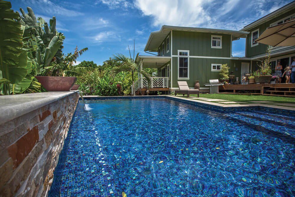 Custom Pool In Hawaii Kailua Hi Pacific Pool Spa