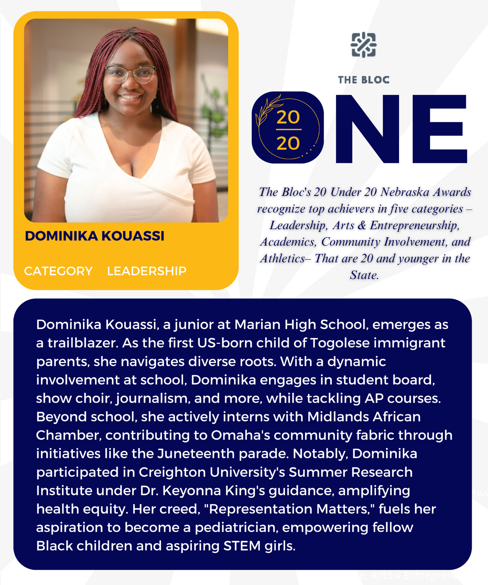 A poster with a picture of a woman and the word one on it