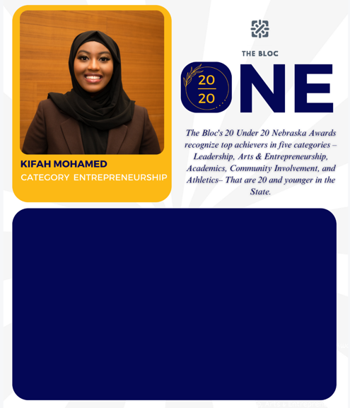 A poster with a picture of a woman and the word one on it