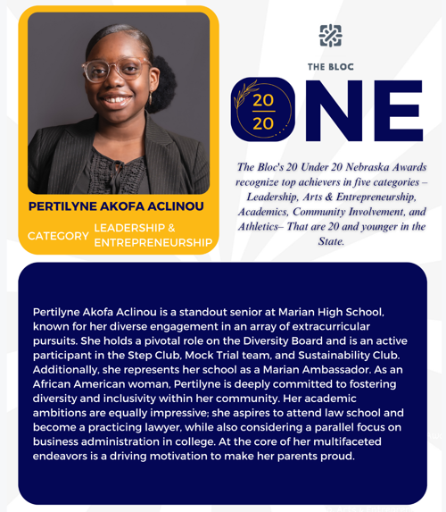 A picture of a woman with the word one on it