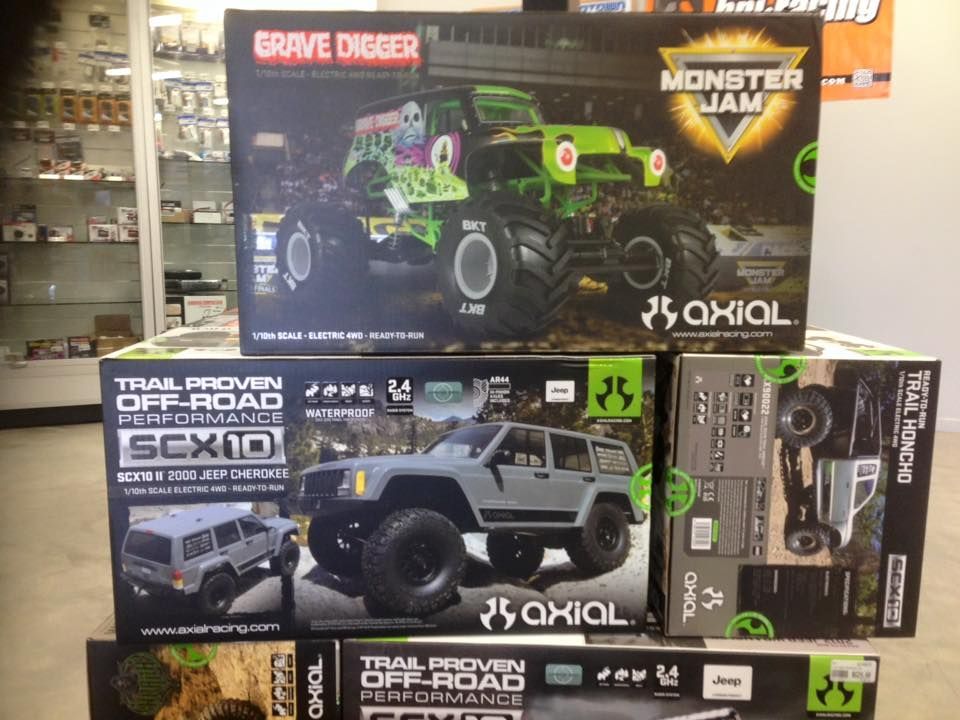Stacked Boxes Of Remote Control Vehicles — Midtown Hobbies In Lismore, NSW