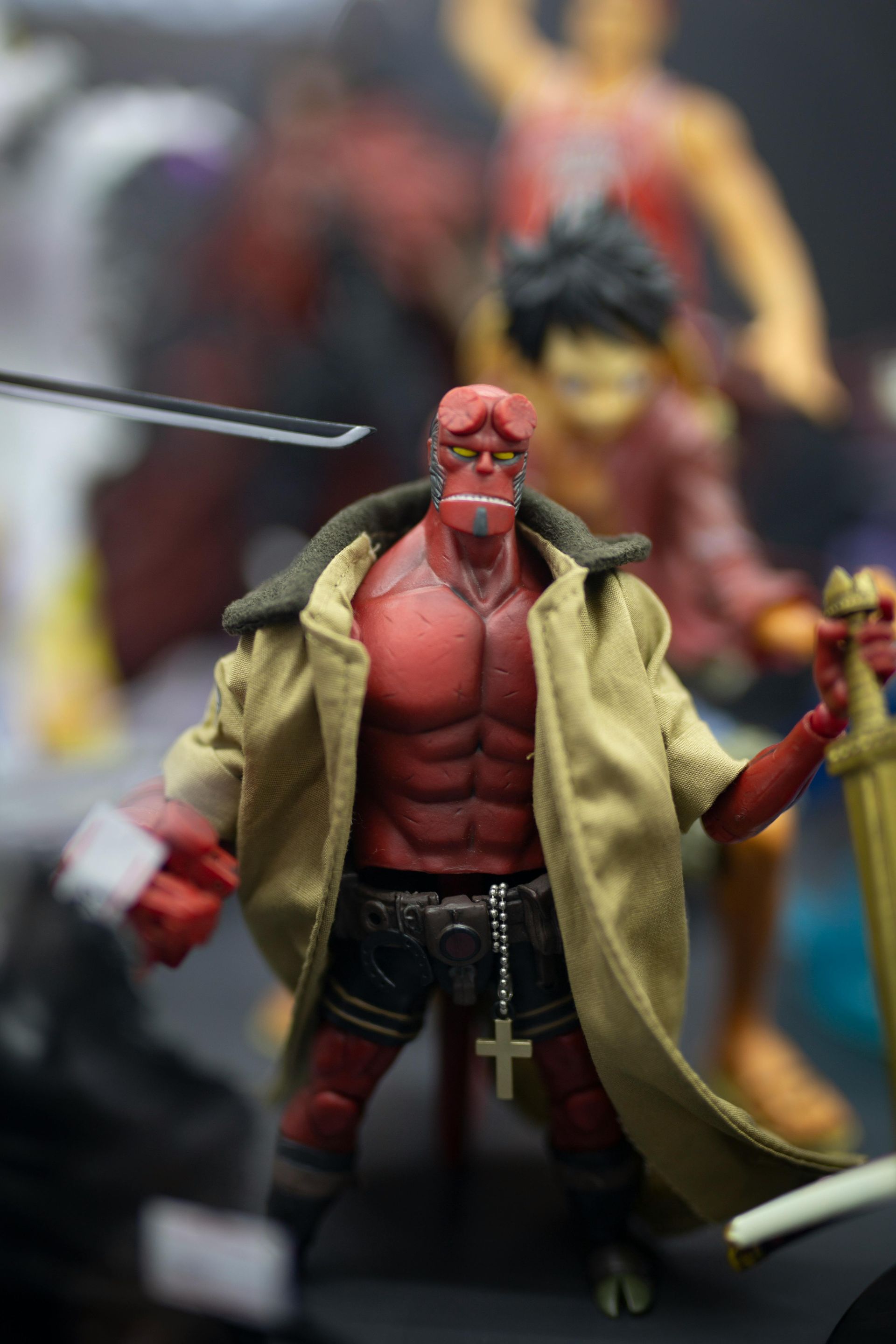 Miniature Star Wars Turret With Toy Figures On A Snowy Landscape — Midtown Hobbies In Lismore, NSW