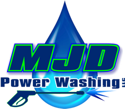 MJD Power Washing logo