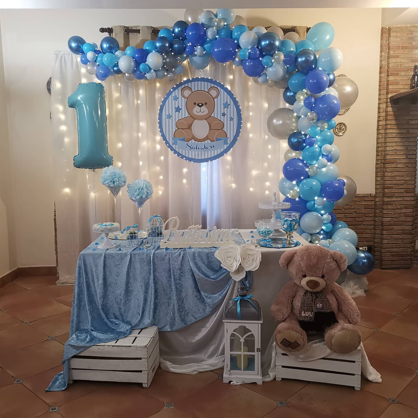 decorazione con palloncini