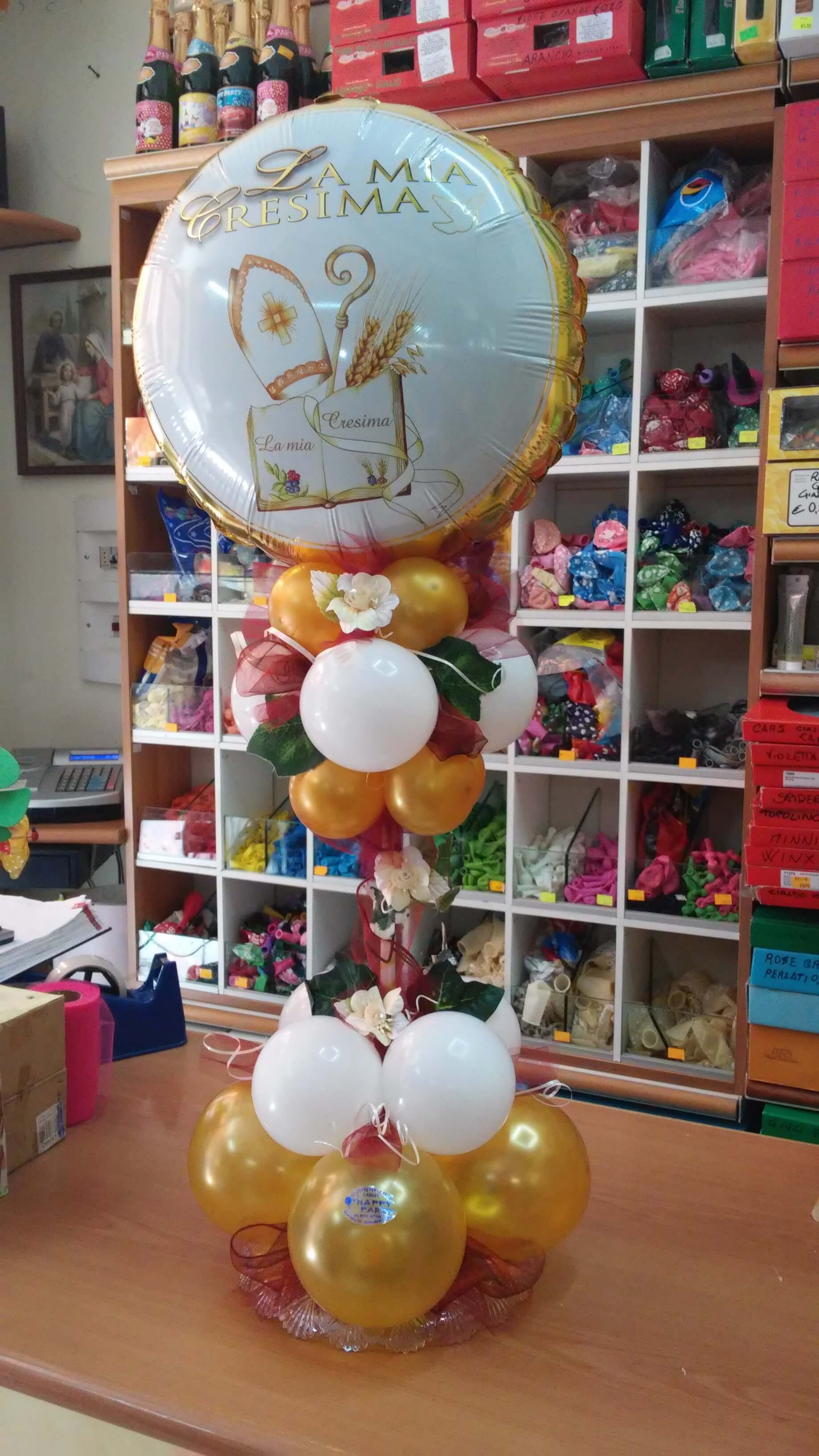 decorazioni per comunioni e cresime