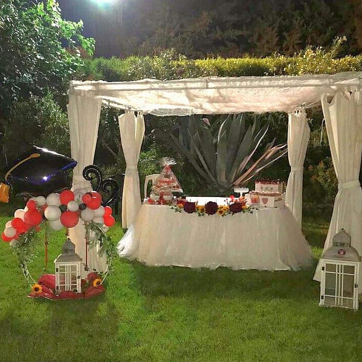 allestimento per festa