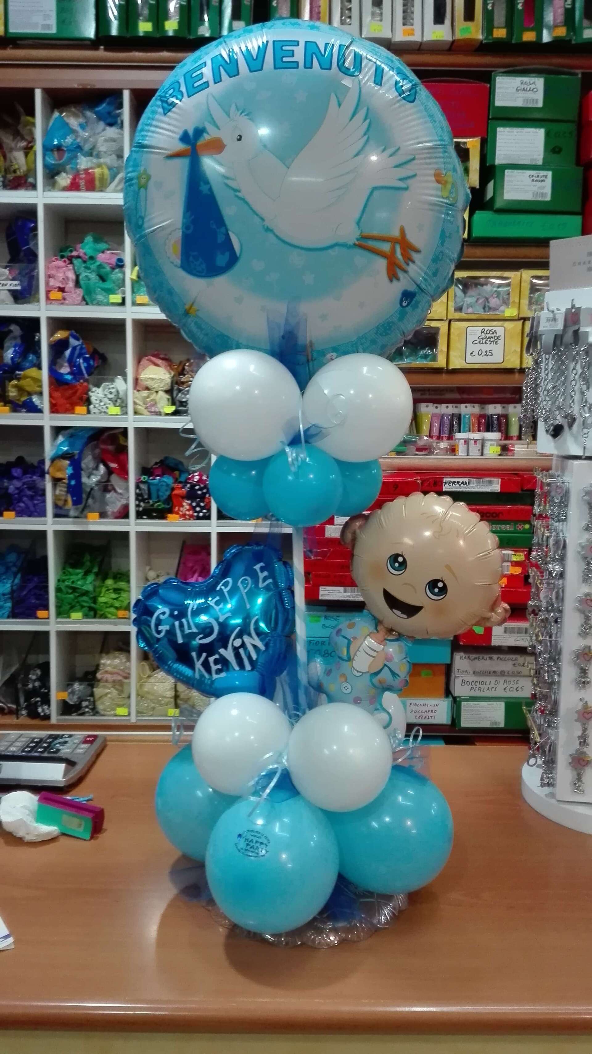 palloncini blu