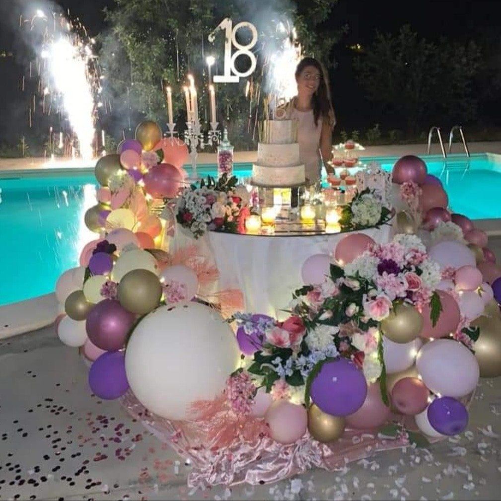 scultura con palloncini