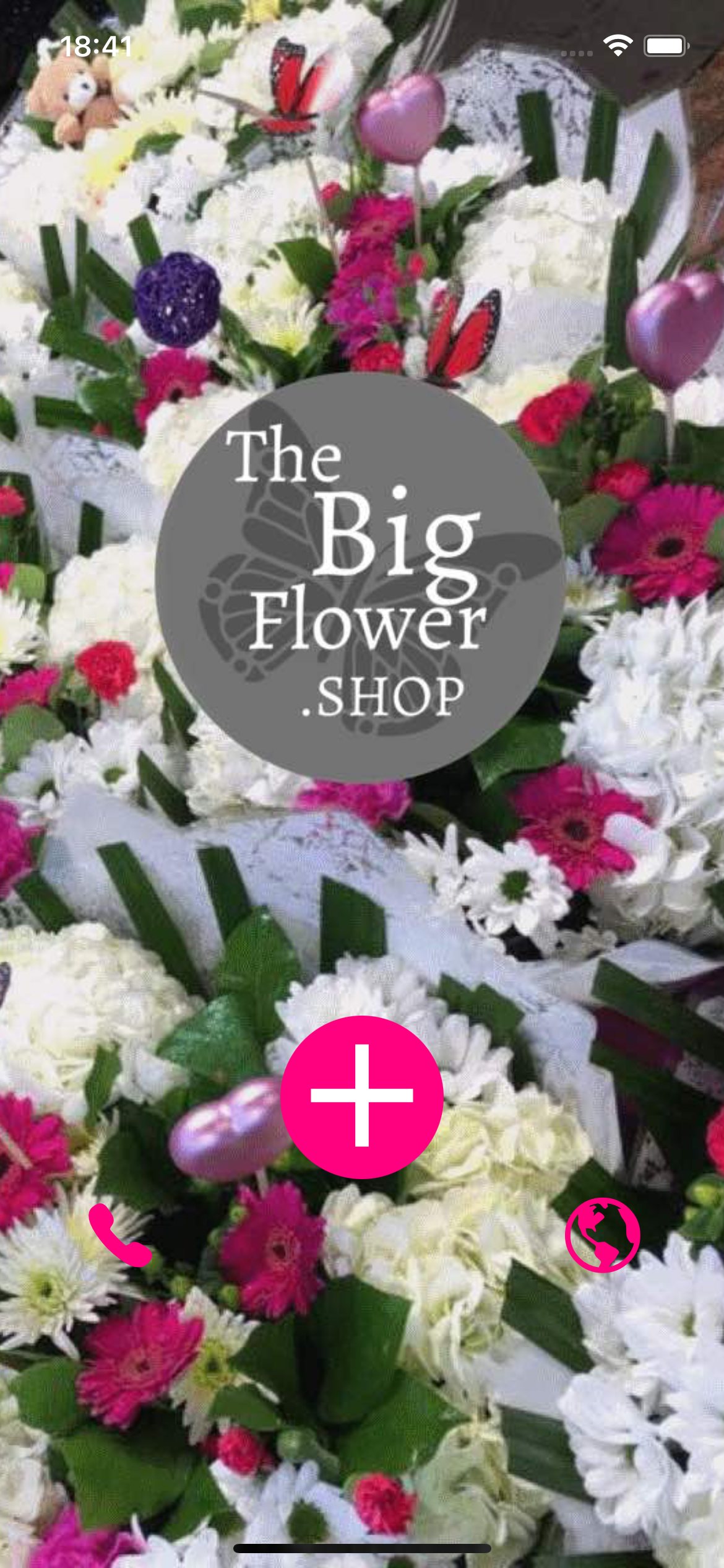 Flower arrangement with 