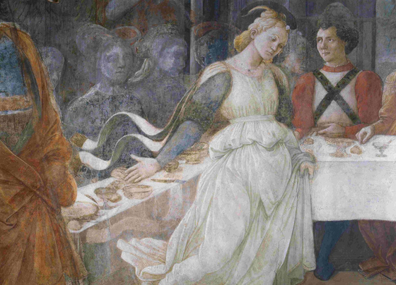 Affresco di Filippo Lippi nel duomo di Prato Guida turistica di Prato Stella Fabiano