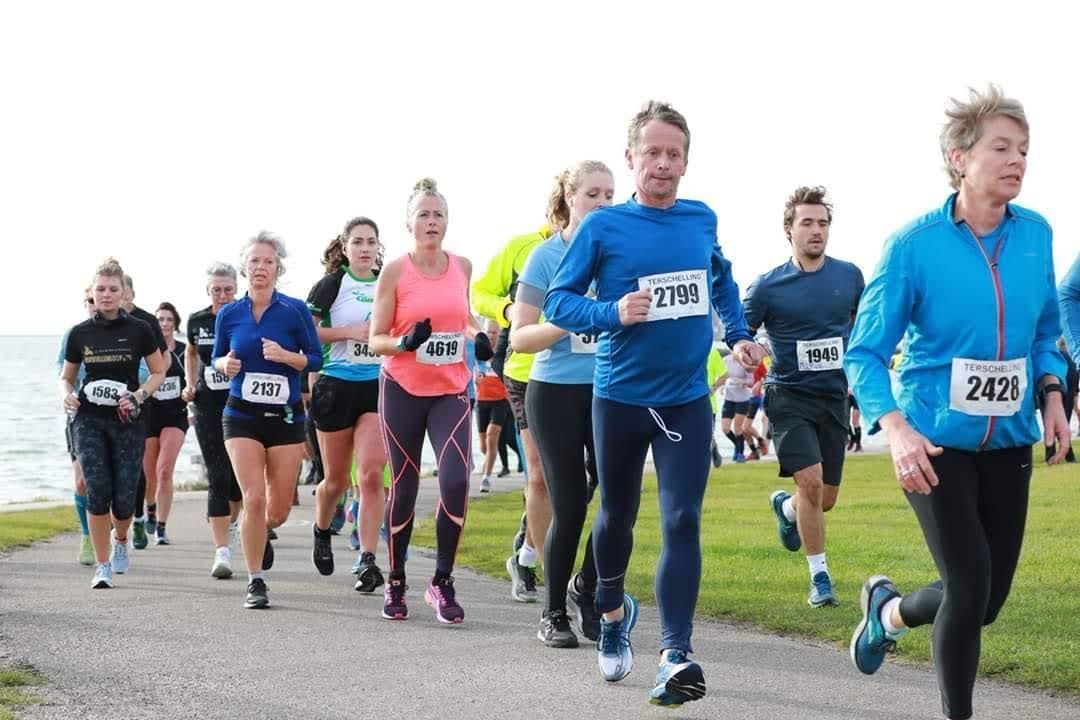 Berenloop op Terschelling met sfeer op het eiland
