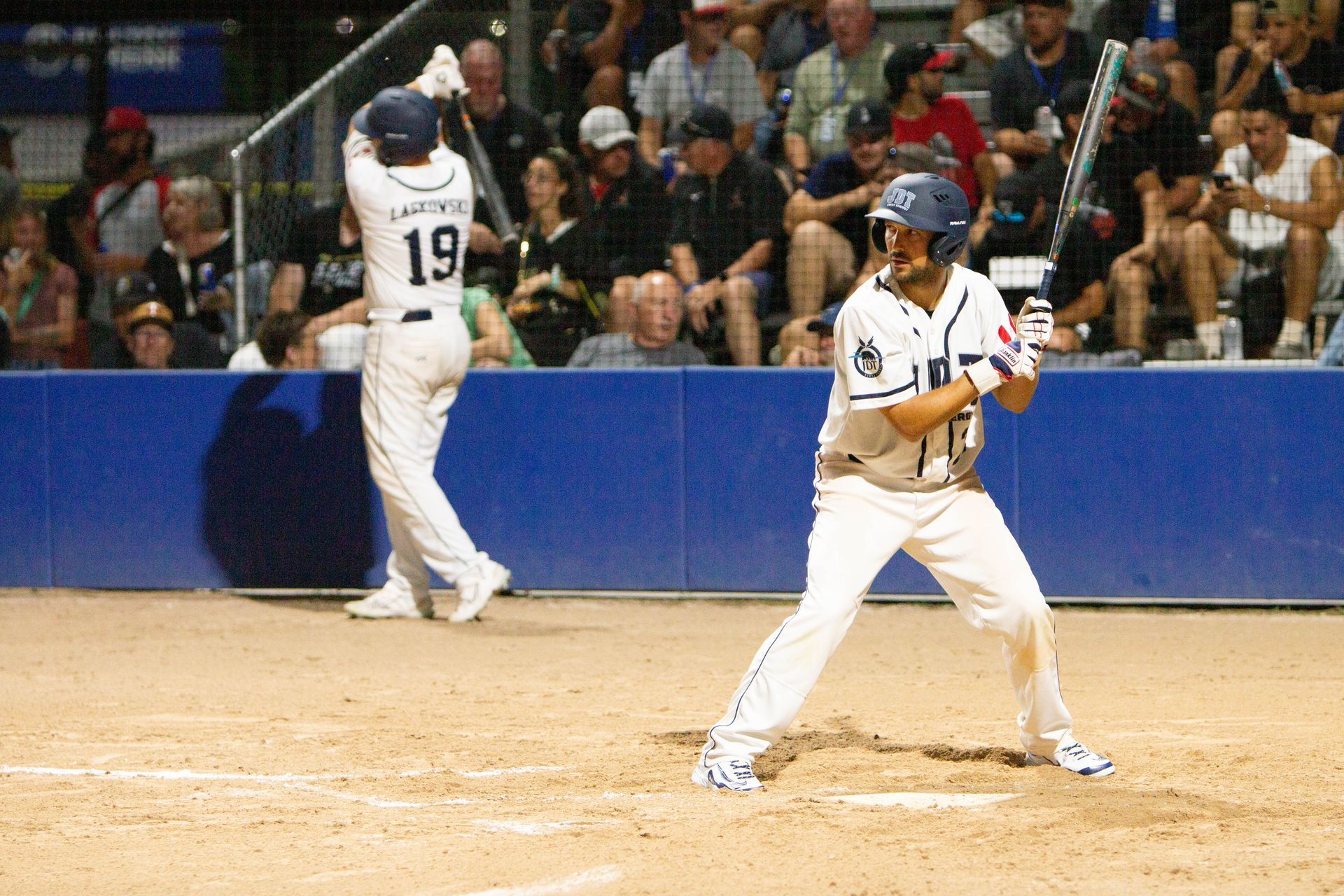 Jonathan Lynch JDT First Energy in his batting stance