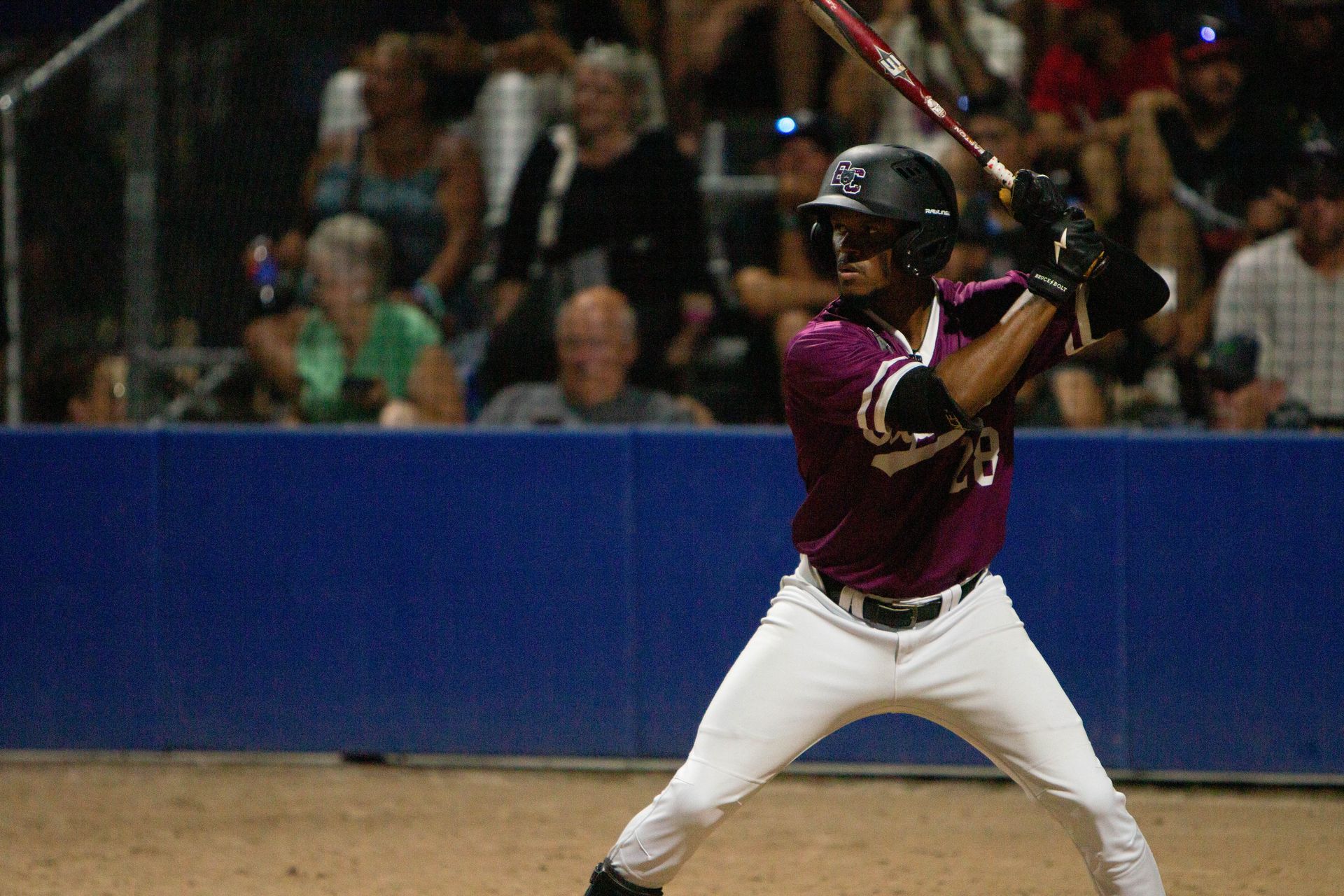 Yusef David Jr at the plate for Bear Creek Express