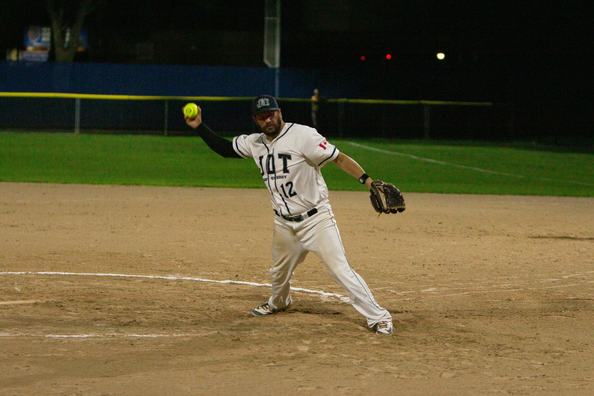 Devon McCullough pitching for JDT First Energy