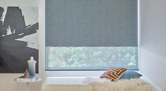 Hunter Douglas Designer Roller Shades, Roller Blinds near Chicago, Illinois (IL) and Milwaukee, Wisconsin (WI)