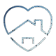 Home and heart icon