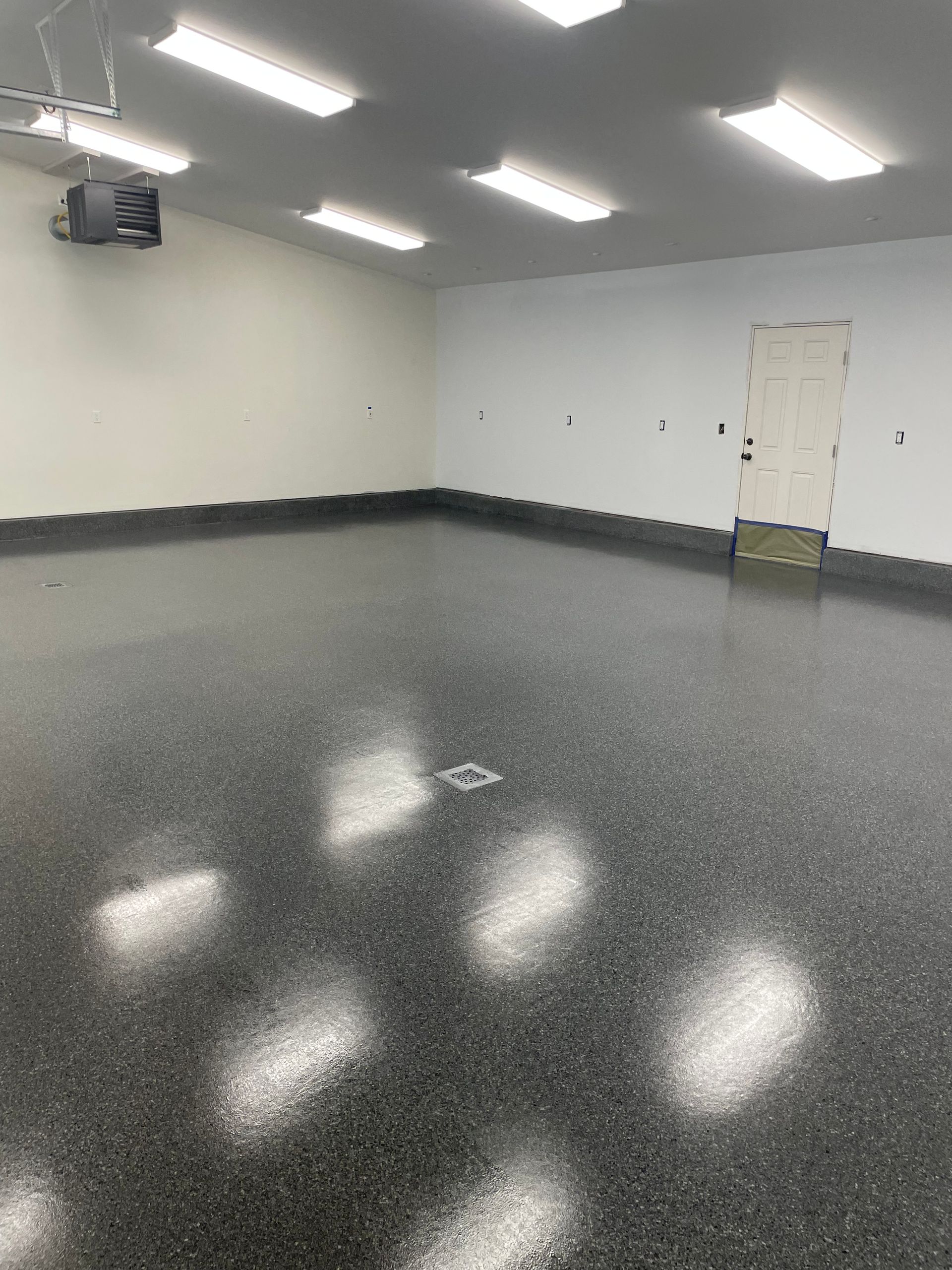 professional garage floor epoxy installation