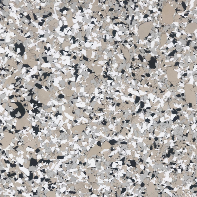 Epoxy Flake Sandy Beach 1/4 and 1/8 mix