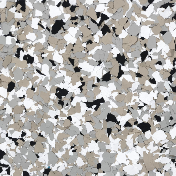 Epoxy Flake Sandstone 1/4
