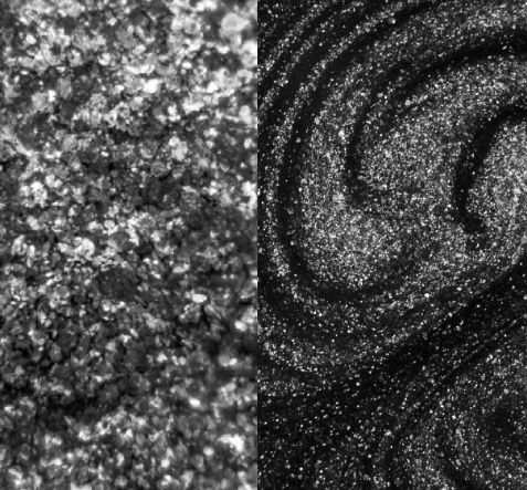 Silver Ash Mica Powder available from Wasilla, Alaska in 1 lb and 50g sizes