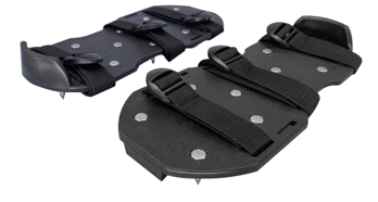 Spike Shoes for walking on Epoxy Floors while installing