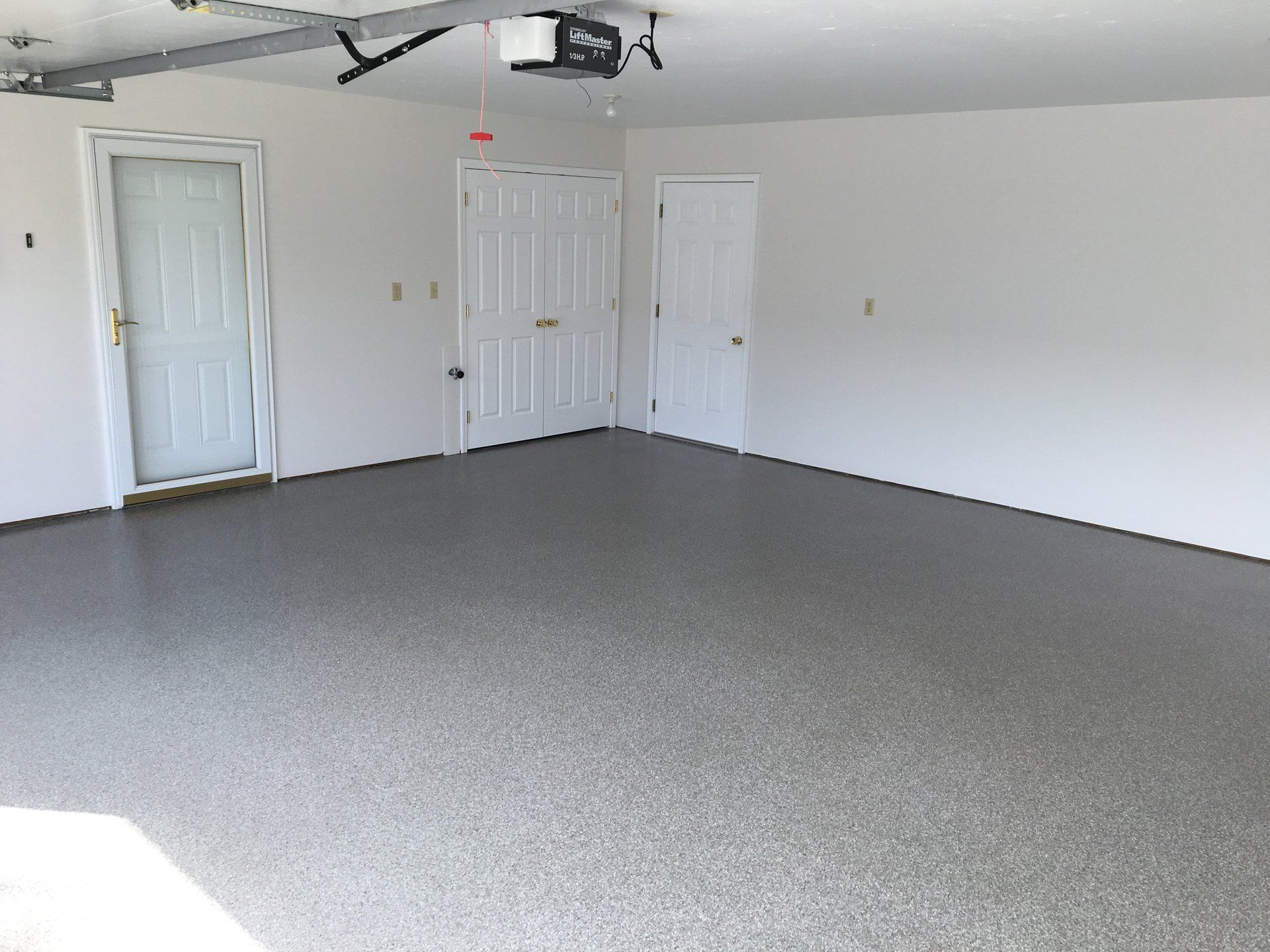Open Garage Floor Epoxy