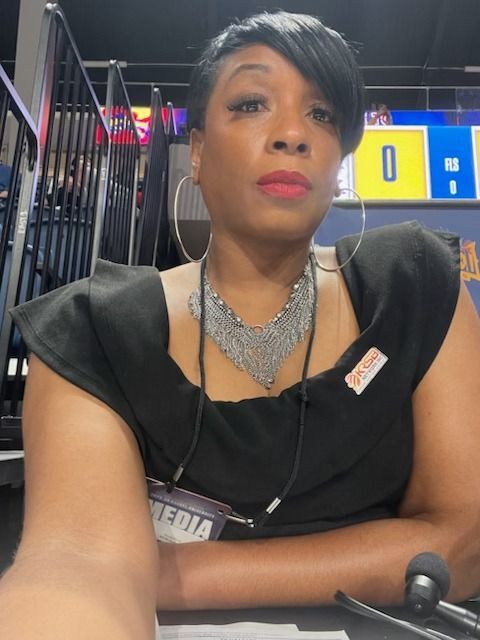 KEYA AT THE CIAA MBB TOURNAMENT CHAMPIONSHIP IN 23..