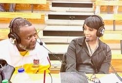 KEYA INTERVIEWING TUSKEGEE'S HEADCOACH MBB AT MORHOUSE COLLEGE. 11/22