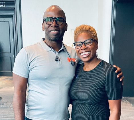 Jacqie McWilliams Parker -CIAA Commissioner & Orlando. At the CIAA Basketball Media Day in Baltimore.