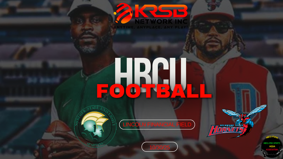 The most anticipated HBCU CFB GAME BETWEEN TWO PHILADELPHIA EAGLES LEGENDS MIKE VICK & DESEAN JACKSON AT THE LINK IN PHILLY. KRSB AND WURD ON THE CALL.